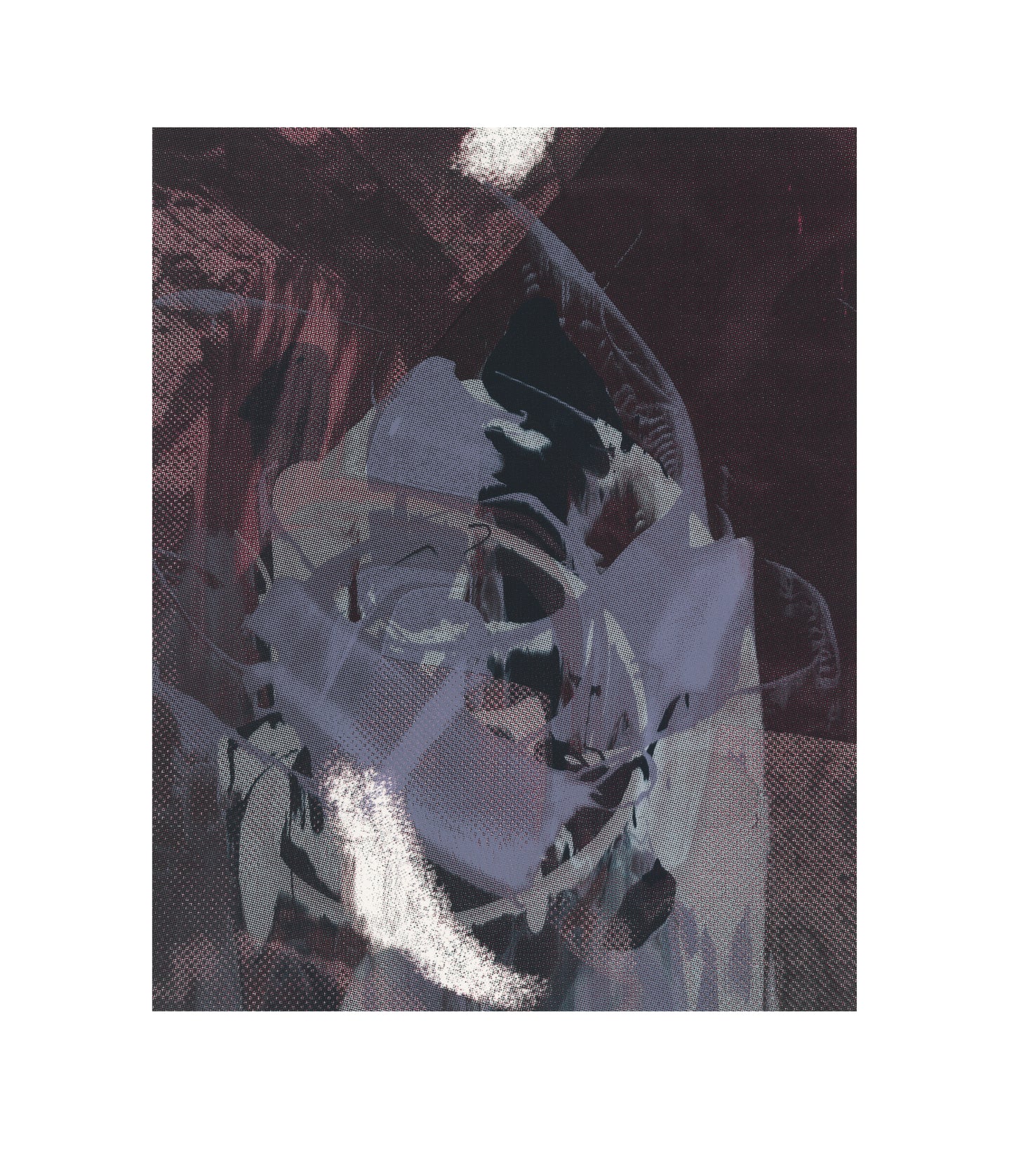 screenprint - marble mac tac VII