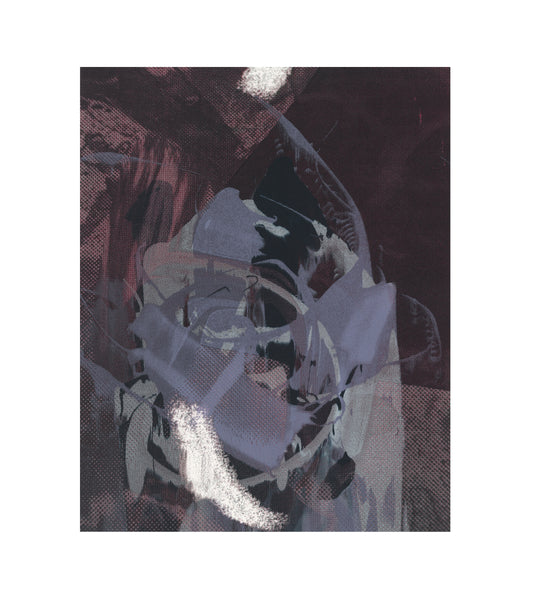 screenprint  - marble mac tac VII