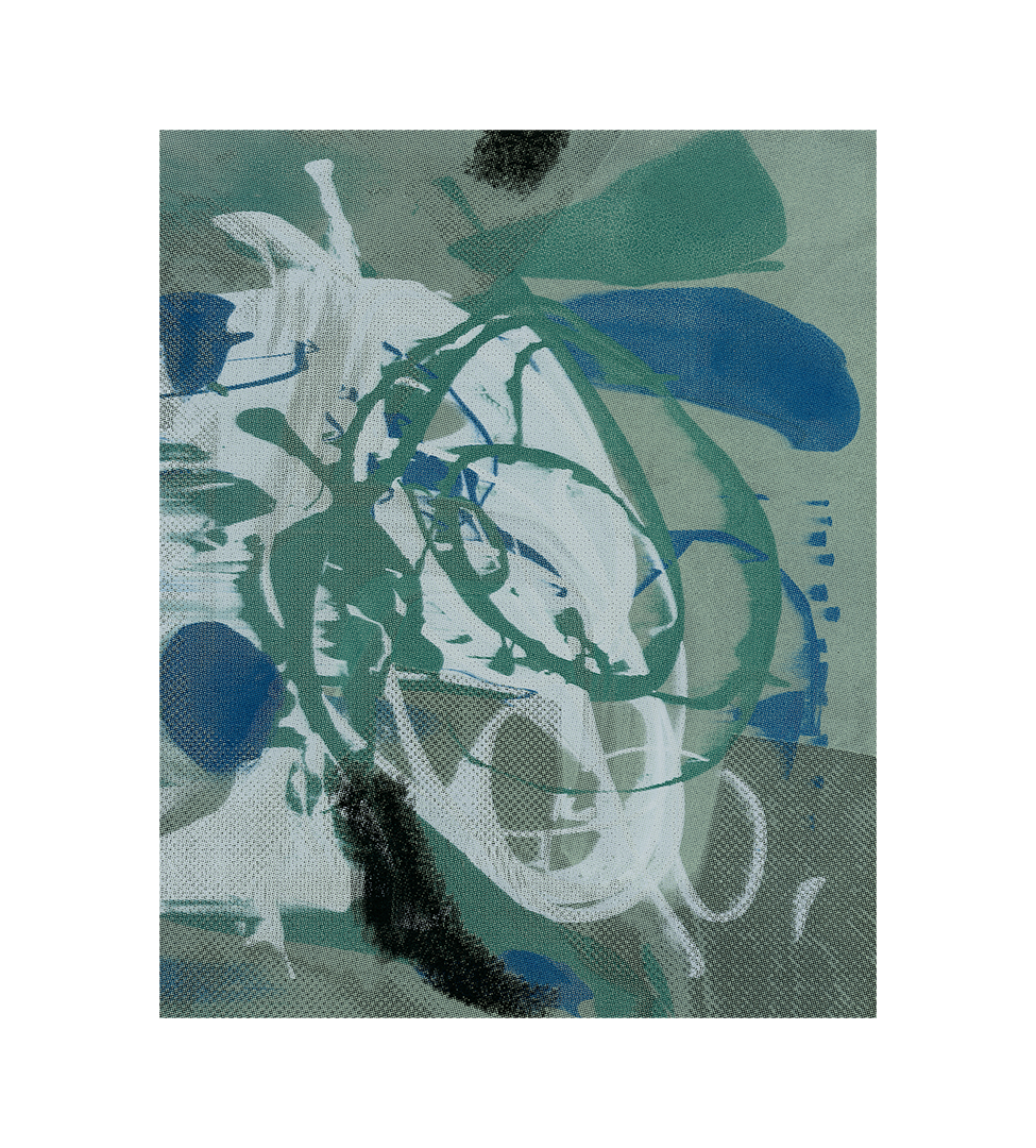 screenprint  - "marble mac tac IV"