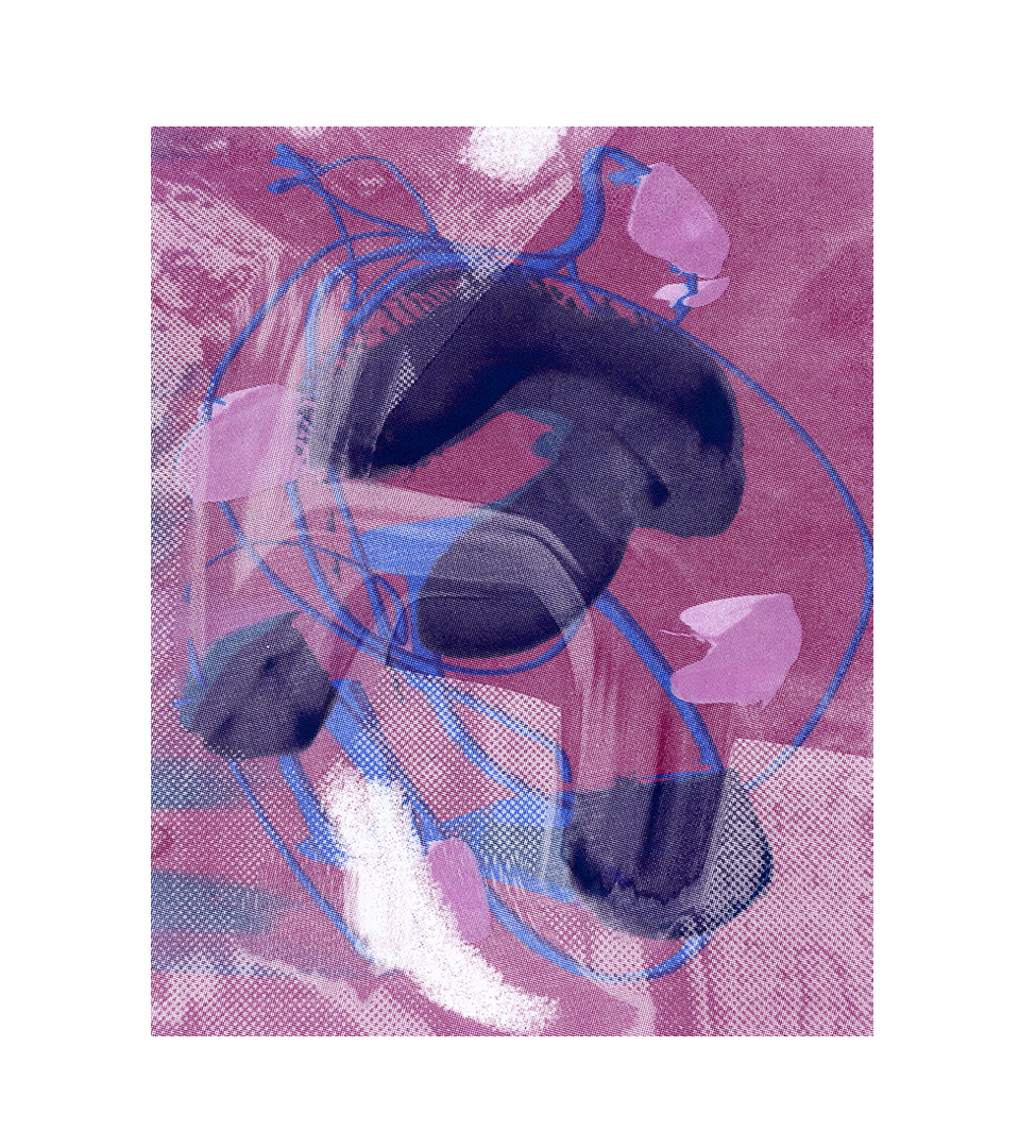 screenprint - marble mac tac VI